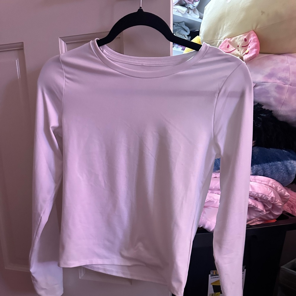 Brand new Hollister white long sleeve shirt